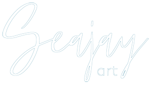 Seajay Art Logo White