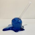 Resin Lollypop Sculpture Blue